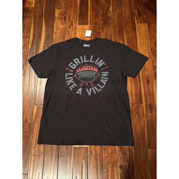Mad Engine Other - Humor Men's T-shirt XL Short Sleeve Graphic Grilling Cooking BBQ NEW w/Tags